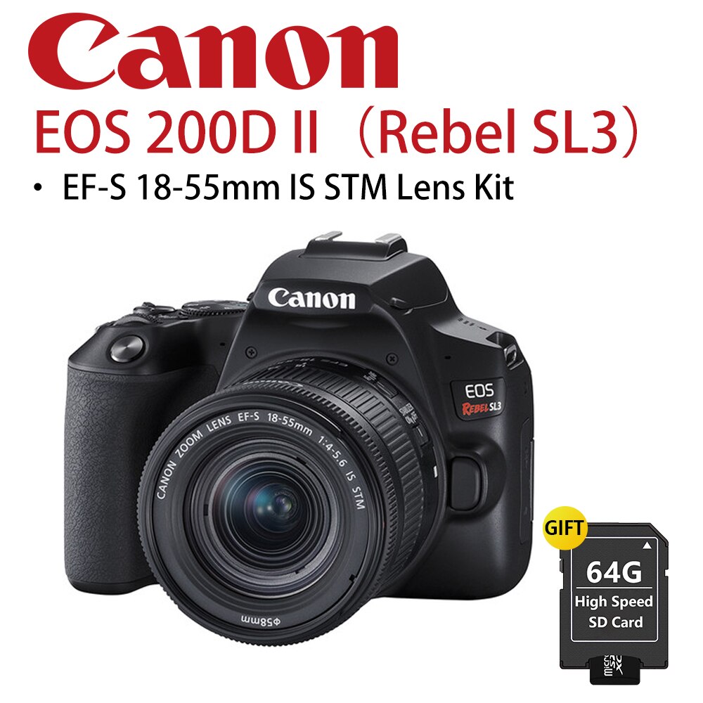 Canon EOS Rebel SL3 EF-S 18-55mm IS STM  ŰƮ ..